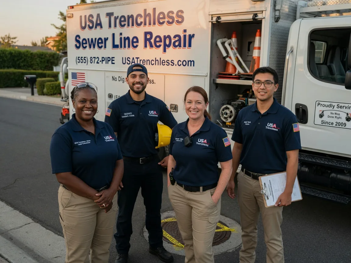 Sewer Line Repair company in Garden City, AL